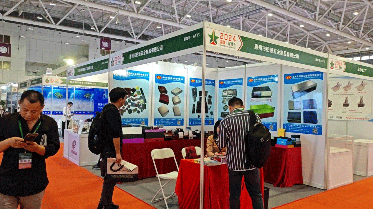 如期而至，鉑源五金在第12屆軍博會(huì)上大放異彩